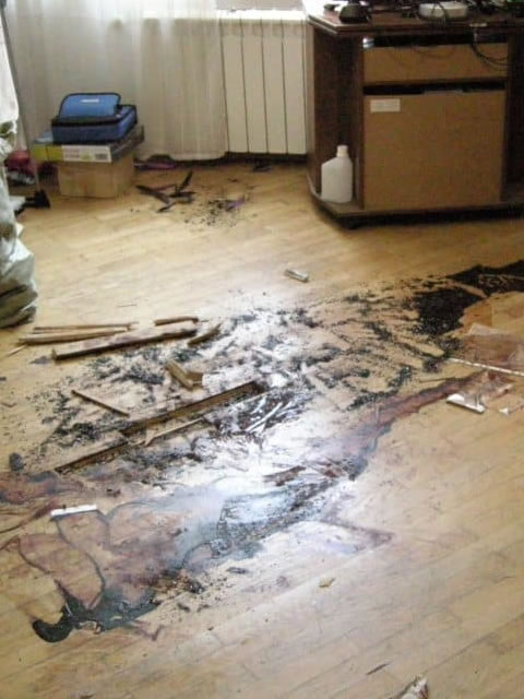 Уборка квартиры после смерти умершего человека 